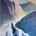 Waterfall Mural